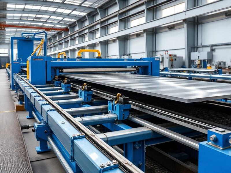 Cut to Length Line - Industrial coil processing equipment manufactured by Friend Engineering Works