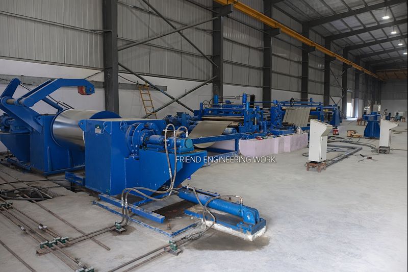 Slitting Line - Industrial coil processing equipment manufactured by Friend Engineering Works